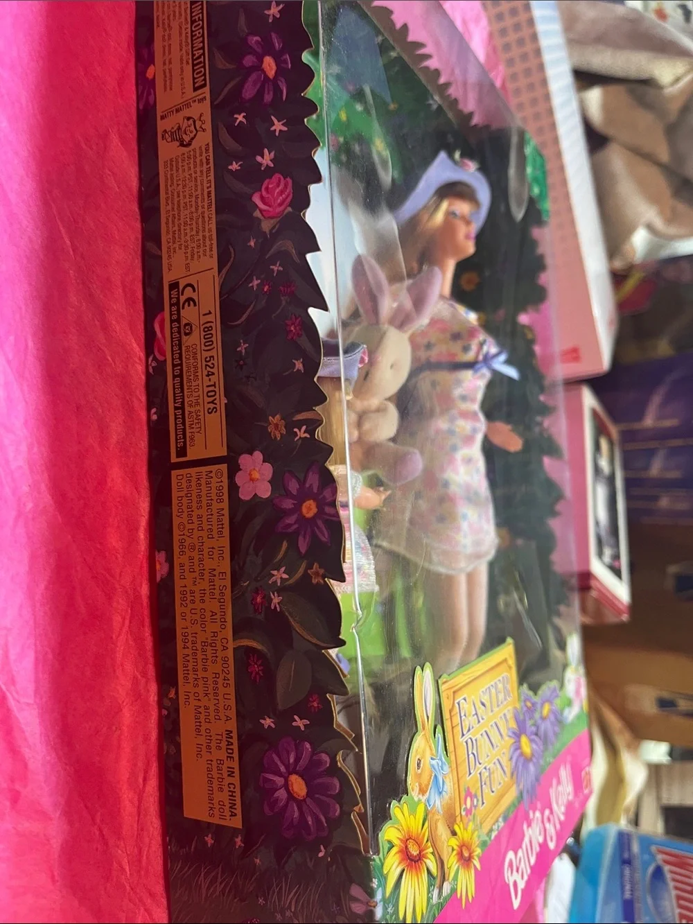 1998 Target Special Edition Easter Bunny Fun Barbie & Kelly Gift Set NRFB
